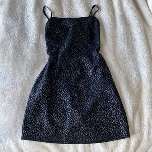 Urban outfitters, body-con, open back, dress